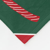 愛とキャンディーキャン フリースブランケット (角)