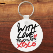 '愛と'キーチェーン キーホルダー (正面)