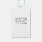 愛とクロシェ、手作りギフトラベル、クラフト ギフトタグ (裏面)