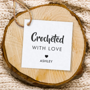 愛とクロシェ、手作りギフトラベル、クラフト フェイバータグ
