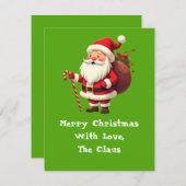 愛とクロースの札 ノートカード (正面/裏面)