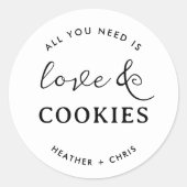 愛とココアの魔法の贈り物 ラウンドシール (正面)