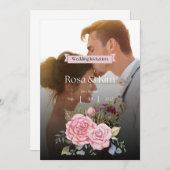 愛とコミット祝の特別招待状 招待状 (正面/裏面)