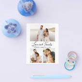 愛とコラ感謝していージの結婚ありがとうチラシ チラシ (シングル)