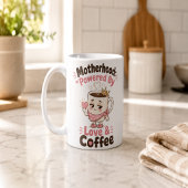 愛とコーヒーに支えられた母性 お茶目ママグッズ コーヒーマグカップ
