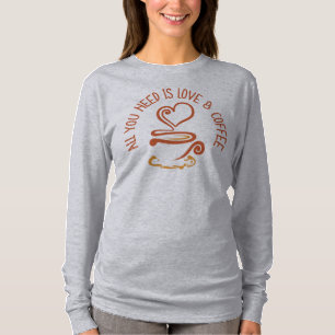『愛とコーヒー』 Tシャツ