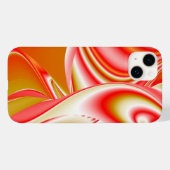 愛とゴールド アブストラクト 3D レインボーアート Case-Mate iPhoneケース (裏面 (横))