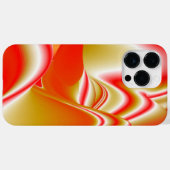 愛とゴールド アブストラクト 3D レインボーアート Case-Mate iPhoneケース (裏面 (横))