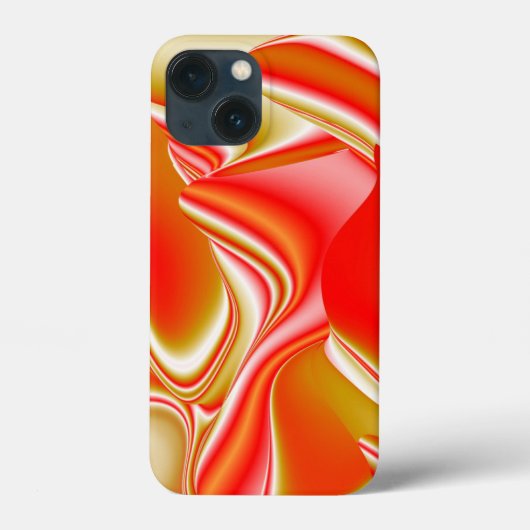 愛とゴールド アブストラクト 3D レインボーアート Case-Mate iPhoneケース (裏面)