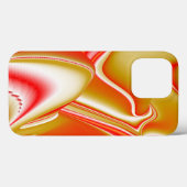 愛とゴールド アブストラクト 3D レインボーアート Case-Mate iPhoneケース (裏面 (横))