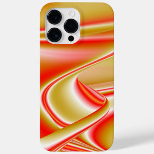 愛とゴールド アブストラクト 3D レインボーアート Case-Mate iPhone 14 PRO MAXケース