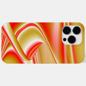 愛とゴールド アブストラクト 3D レインボーアート Case-Mate iPhoneケース (裏面 (横))