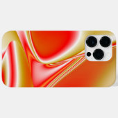 愛とゴールド アブストラクト 3D レインボーアート Case-Mate iPhoneケース (裏面 (横))