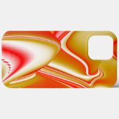 愛とゴールド アブストラクト 3D レインボーアート Case-Mate iPhoneケース (裏面 (横))