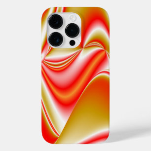 愛とゴールド アブストラクト 3D レインボーアート Case-Mate iPhone 14 PROケース
