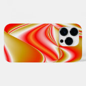 愛とゴールド アブストラクト 3D レインボーアート Case-Mate iPhoneケース (裏面 (横))