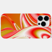 愛とゴールド アブストラクト 3D レインボーアート Case-Mate iPhoneケース (裏面 (横))