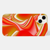 愛とゴールド アブストラクト 3D レインボーアート Case-Mate iPhoneケース (裏面 (横))