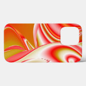 愛とゴールド アブストラクト 3D レインボーアート Case-Mate iPhoneケース (裏面 (横))