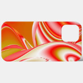 愛とゴールド アブストラクト 3D レインボーアート Case-Mate iPhoneケース (裏面 (横))