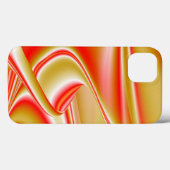 愛とゴールド アブストラクト 3D レインボーアート Case-Mate iPhoneケース (裏面 (横))