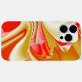 愛とゴールド アブストラクト 3D レインボーアート Case-Mate iPhoneケース (裏面 (横))