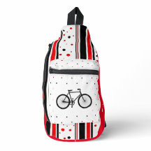 "愛とサイクル"プリントカットソーバッグ