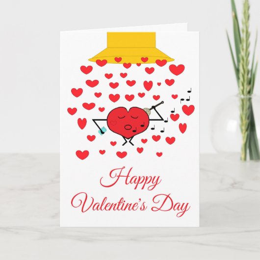 愛とシャワーWhite Valentine's Edition カード (正面)