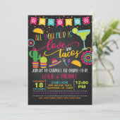 愛とタコスだけが必要 - カップルBの招待状 招待状 (スタンド正面)