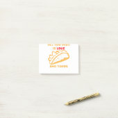 愛とタコスだけ ポストイット (デスク上)