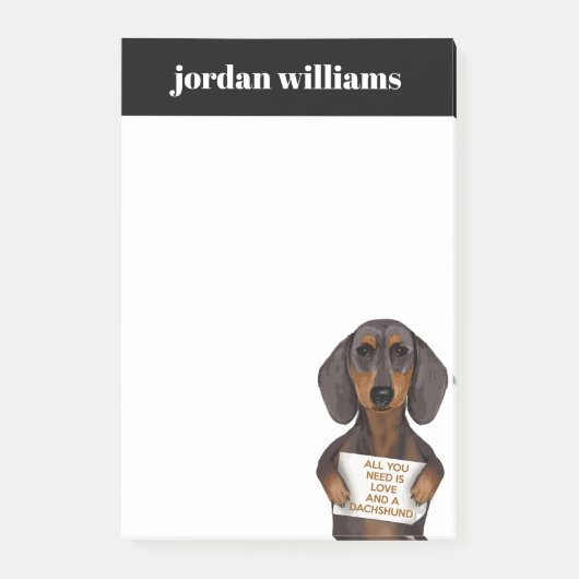 愛とダシュント ポストイット (正面)