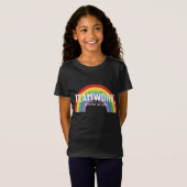 愛とチームワークとヒッピー物 Tシャツ (正面フル)