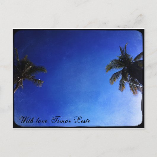 愛とティモール・レステ ポストカード (正面)