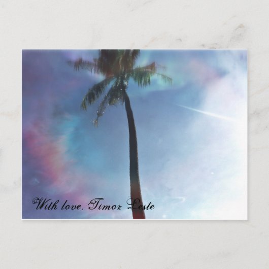 愛とティモール・レステ ポストカード (正面)