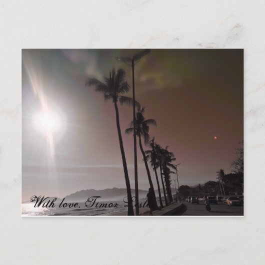 愛とティモール・レステ ポストカード (正面)