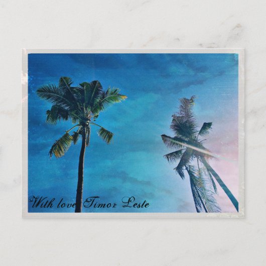 愛とティモール・レステ ポストカード (正面)