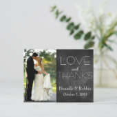 愛とハガキ感謝していー ポストカード (スタンド正面)