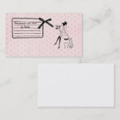 愛とハンドメイド 名刺 (正面/裏面)