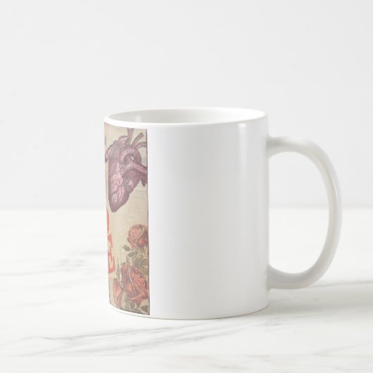 愛とハート コーヒーマグカップ (右)