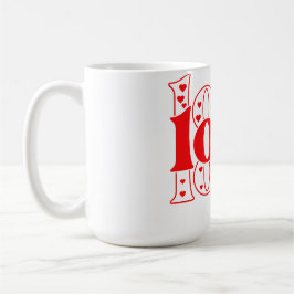 愛とハート コーヒーマグカップ