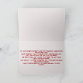 愛とハート シーズンカード (内部)