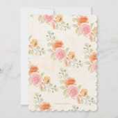 愛とバスケットボールをテーマにした結婚式招待状 招待状 (裏面)