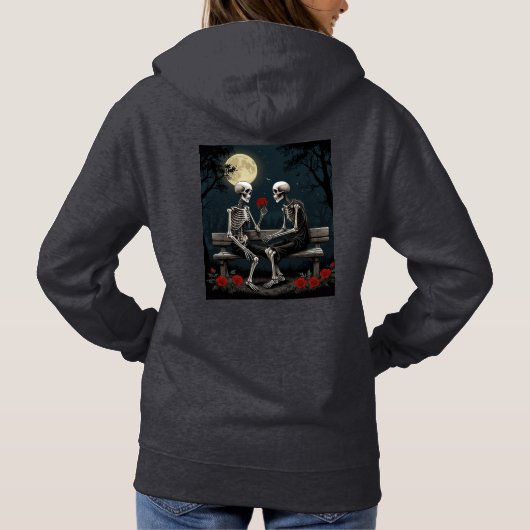 愛とバラ パーカ (裏面)