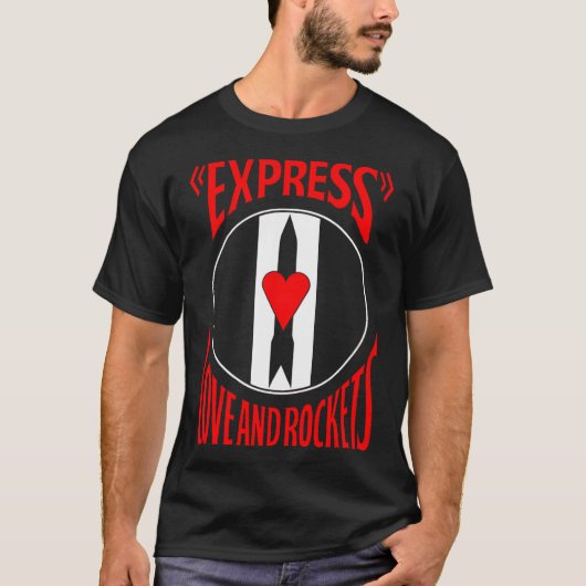 愛とロケット Tシャツ (正面)
