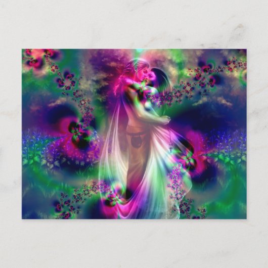 愛とロマンスの精神 ポストカード (正面)