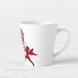 愛とロマンス – バレンタインデー カフェラテマグ