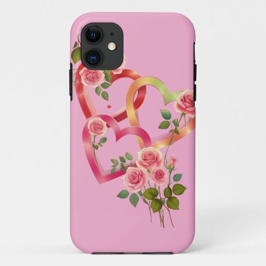 愛とロマンス – バレンタインデー Case-Mate iPhoneケース (裏面)