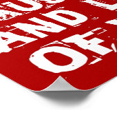 愛とワインのポスター ポスター (角)