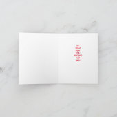 愛とヴォルズバレンタインデーのカード カード (内部)