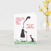 愛とヴォルズバレンタインデーのカード カード (黄色い花)